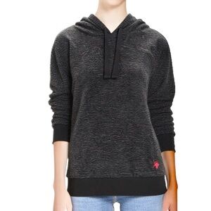 U.S. Polo Assn Charcoal Fleece Style Hoodie Size S
